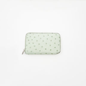 CRISTY SMART MID WLT .5 / OSTRICH（オーストリッチ）| 本革ミディアム財布 | クイルマークレザー | ITTI（イッチ）公式通販