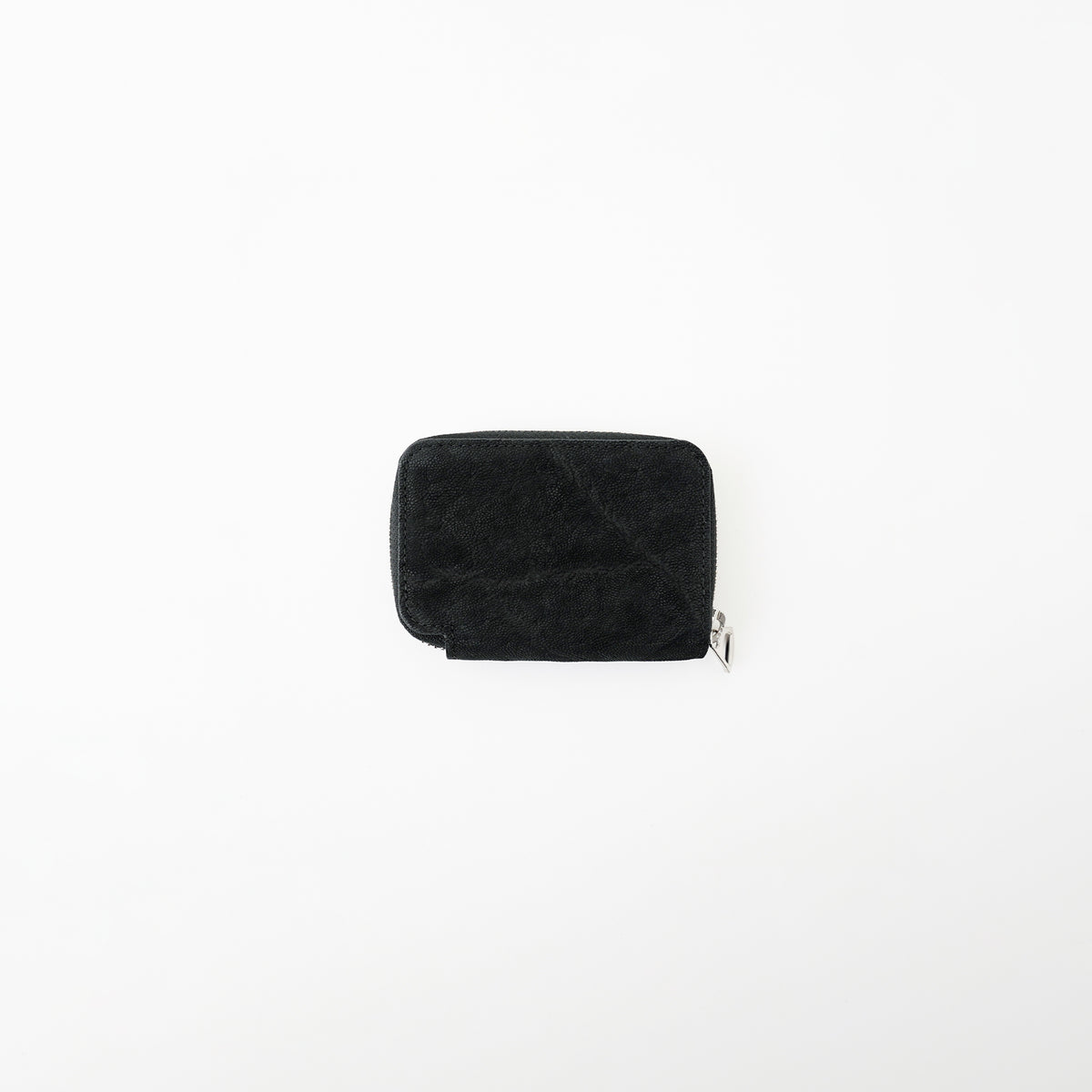 CRISTY COIN CARD WLT / ELEPHANT｜ワシントン条約規制 希少エレファントレザー使用 本革ミニ財布 ラウンドファスナー メンズ レディース ギフト｜ITTI（イッチ）公式