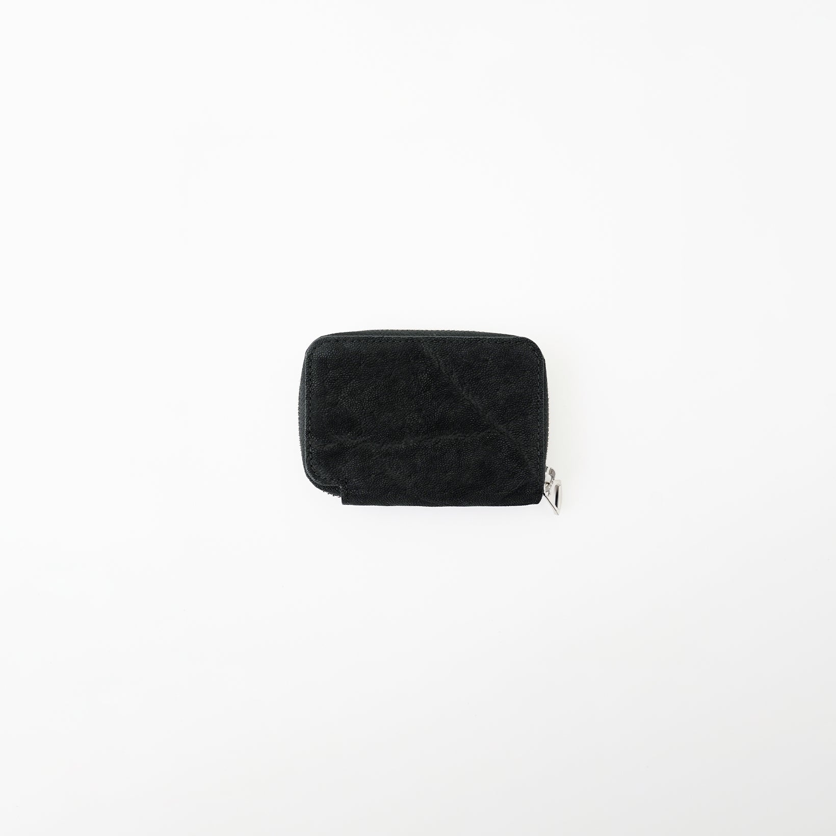 CRISTY COIN CARD WLT / ELEPHANT｜ワシントン条約規制 希少エレファントレザー使用 本革ミニ財布 ラウンドファスナー メンズ レディース ギフト｜ITTI（イッチ）公式
