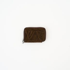 CRISTY COIN CARD WLT / ELEPHANT｜ワシントン条約規制 希少エレファントレザー使用 本革ミニ財布 ラウンドファスナー メンズ レディース ギフト｜ITTI（イッチ）公式