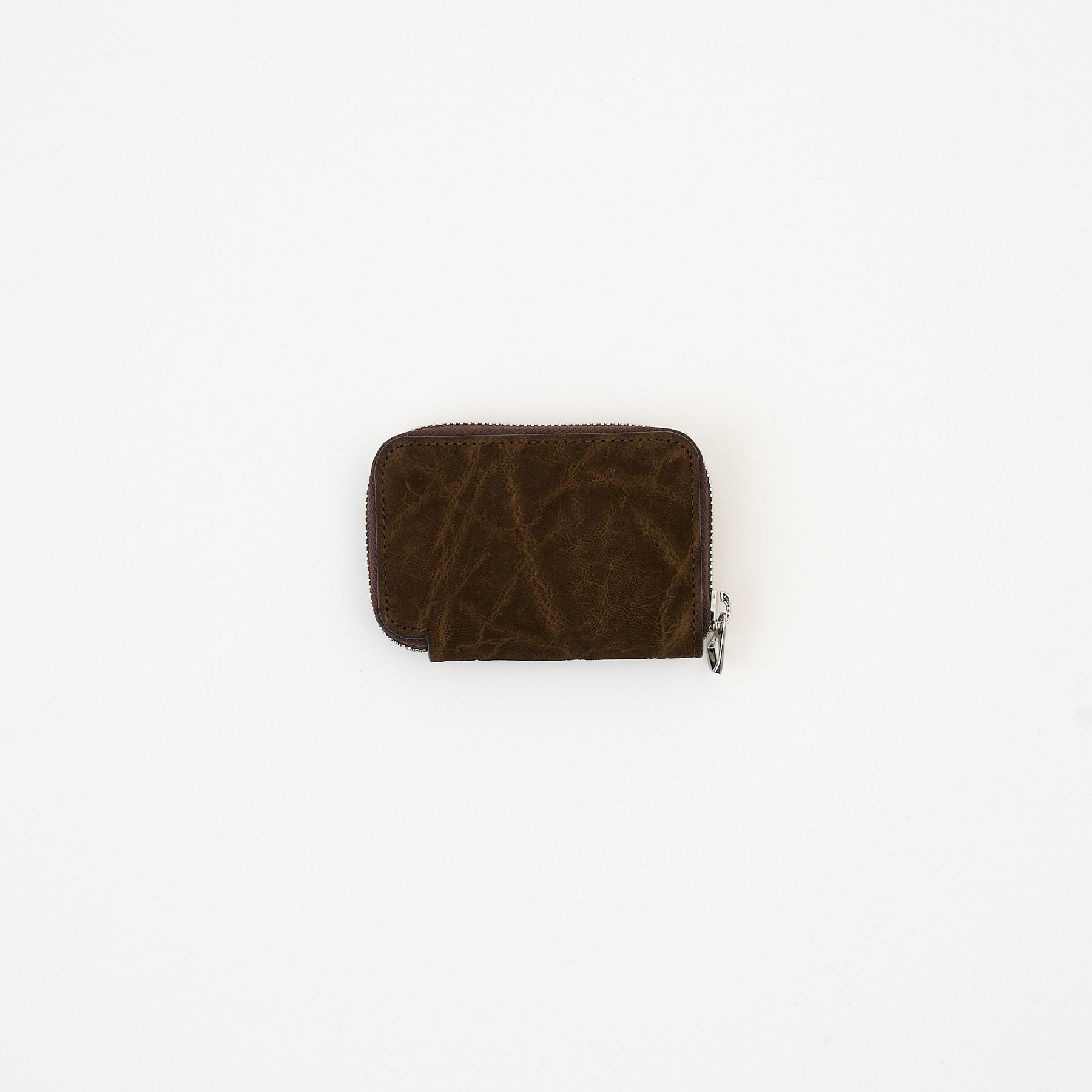 CRISTY COIN CARD WLT / ELEPHANT｜ワシントン条約規制 希少エレファントレザー使用 本革ミニ財布 ラウンドファスナー メンズ レディース ギフト｜ITTI（イッチ）公式