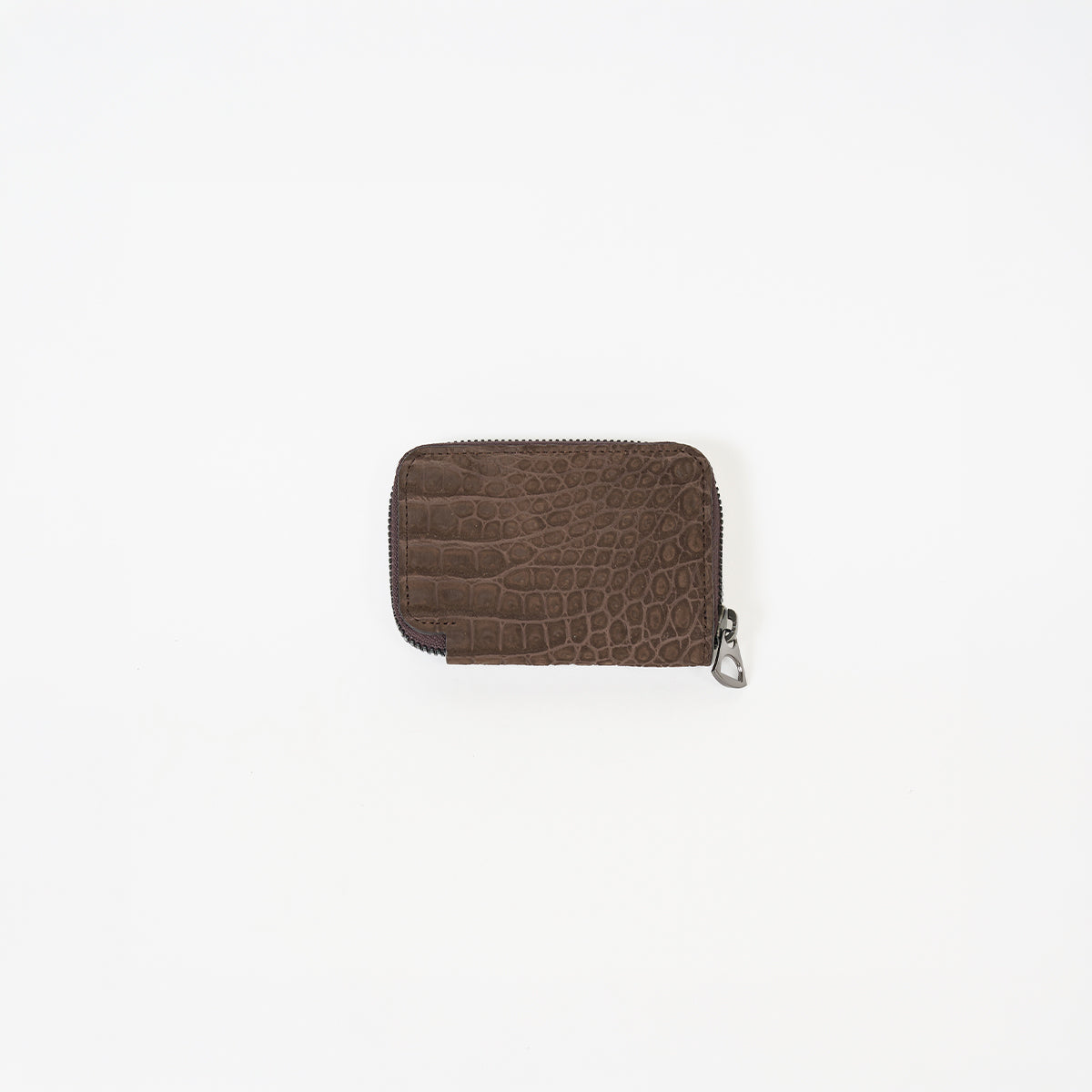 CRISTY COIN CARD WLT / NUBUCK CROCO【LIMITED】｜クロコダイルレザーのミニ財布 メンズ レディース｜ITTI（イッチ）公式