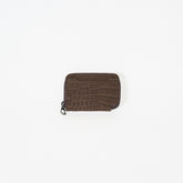 CRISTY COIN CARD WLT / NUBUCK CROCO【LIMITED】｜クロコダイルレザーのミニ財布 メンズ レディース｜ITTI（イッチ）公式