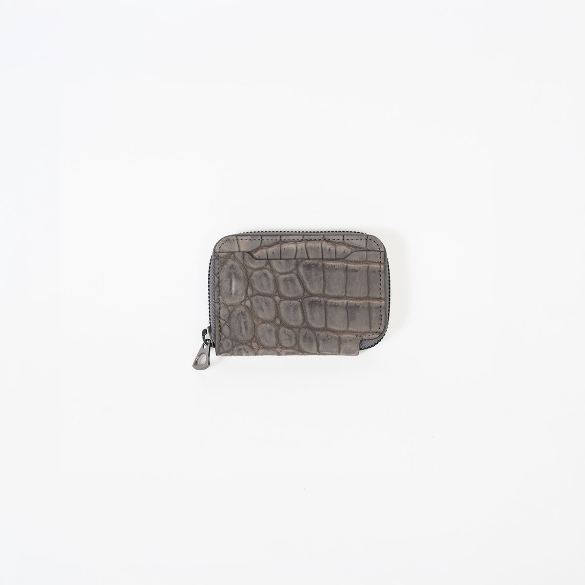 CRISTY COIN CARD WLT / NUBUCK CROCO【LIMITED】｜クロコダイルレザーのミニ財布 メンズ レディース｜ITTI（イッチ）公式