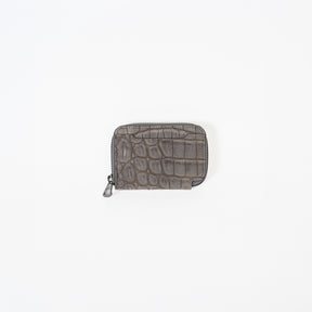 CRISTY COIN CARD WLT / NUBUCK CROCO【LIMITED】｜クロコダイルレザーのミニ財布 メンズ レディース｜ITTI（イッチ）公式