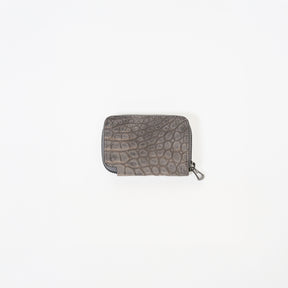 CRISTY COIN CARD WLT / NUBUCK CROCO【LIMITED】｜クロコダイルレザーのミニ財布 メンズ レディース｜ITTI（イッチ）公式