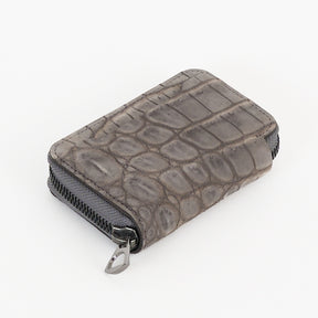 CRISTY COIN CARD WLT / NUBUCK CROCO【LIMITED】｜クロコダイルレザーのミニ財布 メンズ レディース｜ITTI（イッチ）公式
