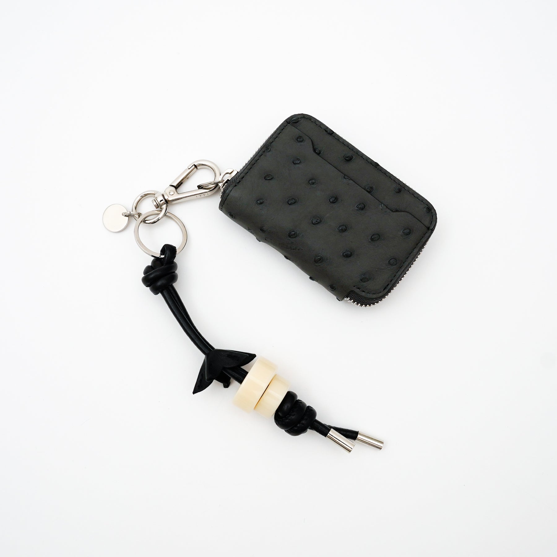 CRISTY COIN CARD WLT｜オーストリッチ使用の上質ミニ財布｜クイルマークが魅力の本革ウォレット｜ITTI（イッチ）公式