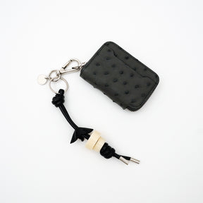 CRISTY COIN CARD WLT｜オーストリッチ使用の上質ミニ財布｜クイルマークが魅力の本革ウォレット｜ITTI（イッチ）公式