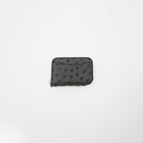 CRISTY COIN CARD WLT｜オーストリッチ使用の上質ミニ財布｜クイルマークが魅力の本革ウォレット｜ITTI（イッチ）公式