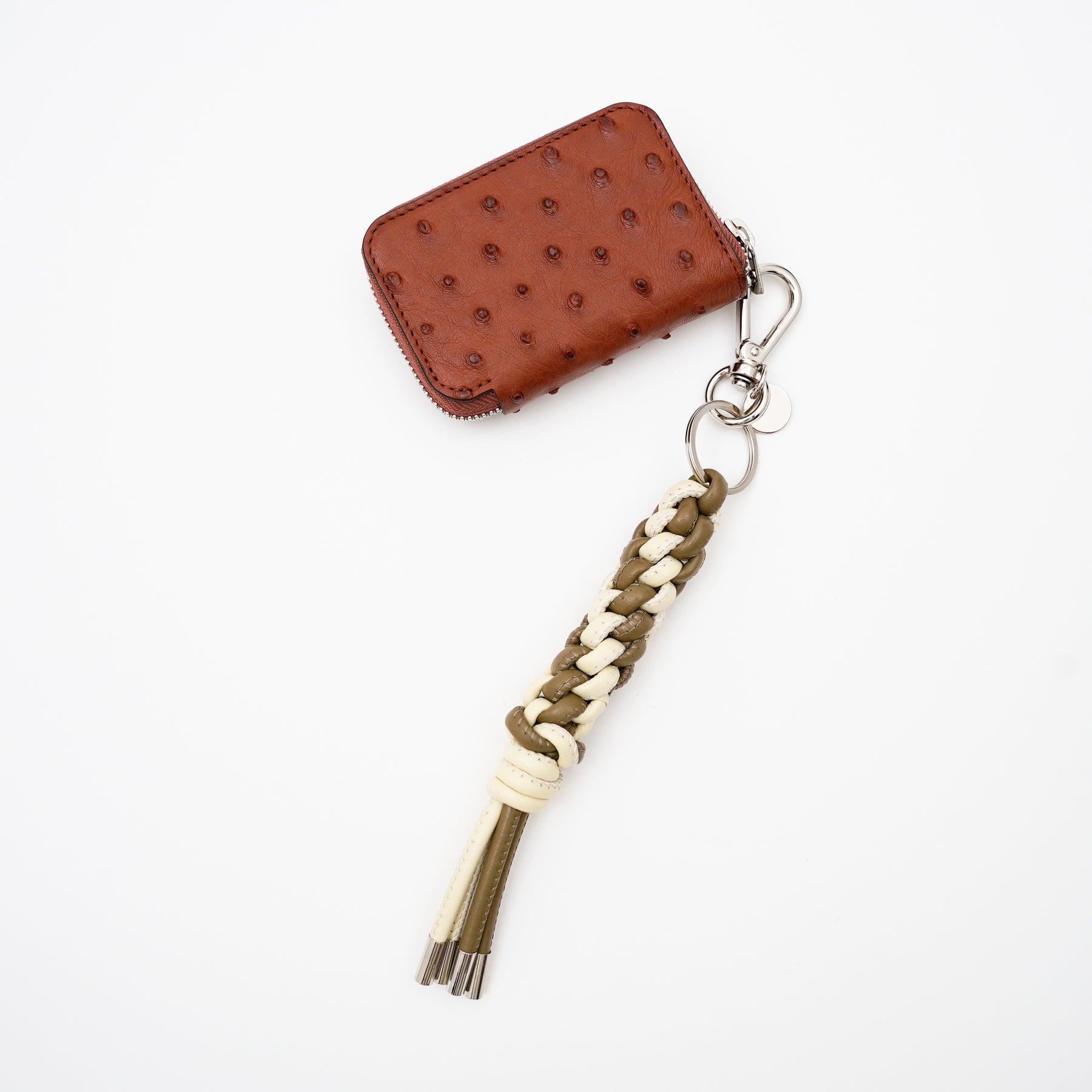 CRISTY COIN CARD WLT｜オーストリッチ使用の上質ミニ財布｜クイルマークが魅力の本革ウォレット｜ITTI（イッチ）公式