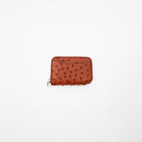 CRISTY COIN CARD WLT｜オーストリッチ使用の上質ミニ財布｜クイルマークが魅力の本革ウォレット｜ITTI（イッチ）公式