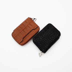 CRISTY COIN CARD WLT｜クロコダイル×リザードの特別仕様ミニ財布｜アートとクラフトが融合｜ITTI（イッチ）公式
