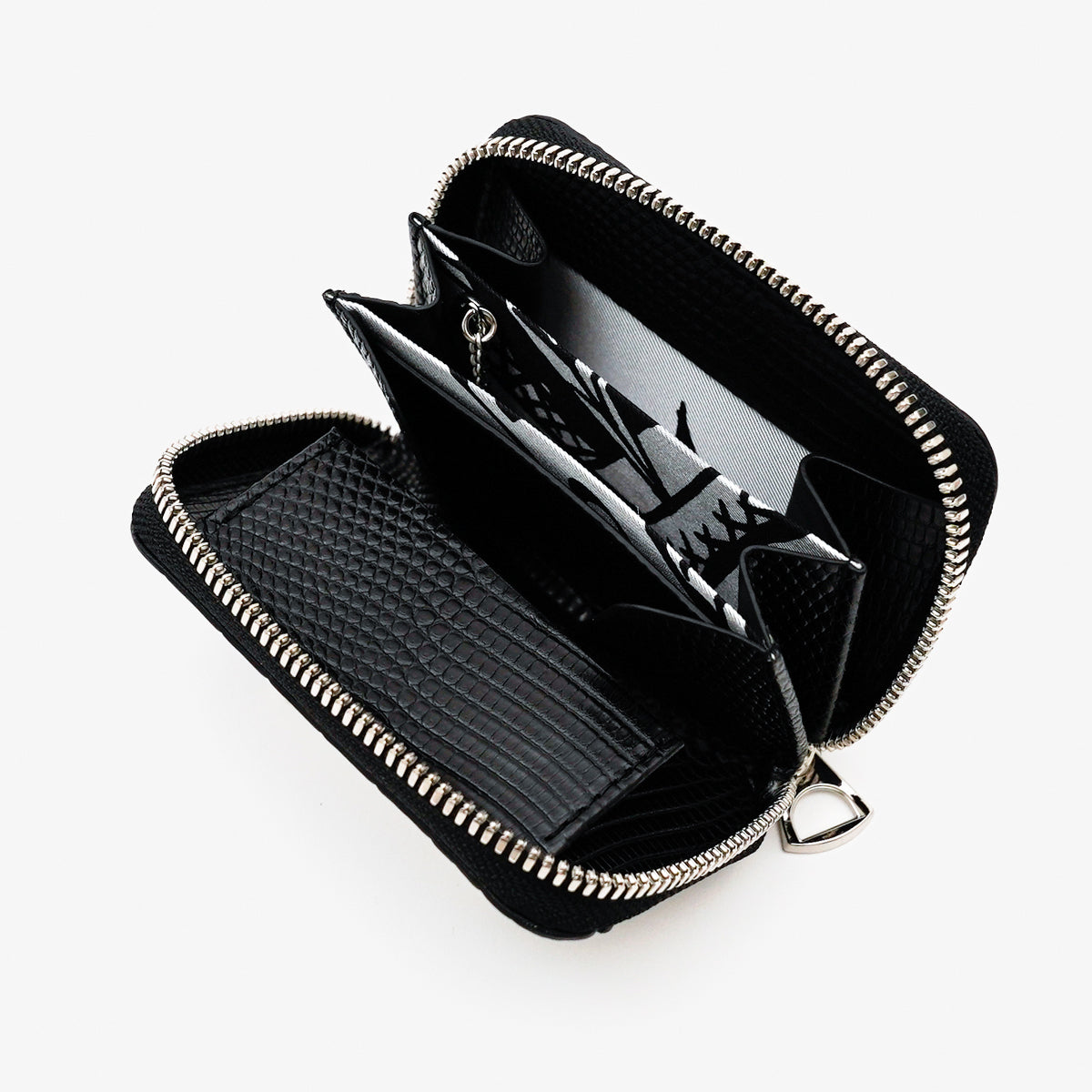 CRISTY COIN CARD WLT｜クロコダイル×リザードの特別仕様ミニ財布｜アートとクラフトが融合｜ITTI（イッチ）公式