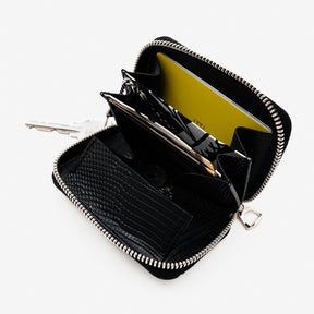 CRISTY COIN CARD WLT｜クロコダイル×リザードの特別仕様ミニ財布｜アートとクラフトが融合｜ITTI（イッチ）公式