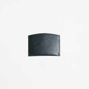 ITTI (イッチ) - CRISTY SMART CARD WLT / CRACK (クリスティスマートカードウォレット / クラック) | ミニ 財布 サイフ さいふ メンズ レディース ブランド レザー ブラック 黒