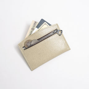 ITTI (イッチ) - CRISTY SMART CARD WLT / CRACK (クリスティスマートカードウォレット / クラック) | ミニ 財布 サイフ さいふ メンズ レディース ブランド レザー ブラック 黒