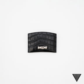 CRISTY SMART CARD WLT / CROCO -25Q3｜最小最薄 ミニ財布 クロコ型押し 本革 キャッシュレス メンズ レディース｜ITTI（イッチ）公式