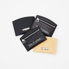 CRISTY SMART CARD WLT / CROCO -25Q3｜最小最薄 ミニ財布 クロコ型押し 本革 キャッシュレス メンズ レディース｜ITTI（イッチ）公式