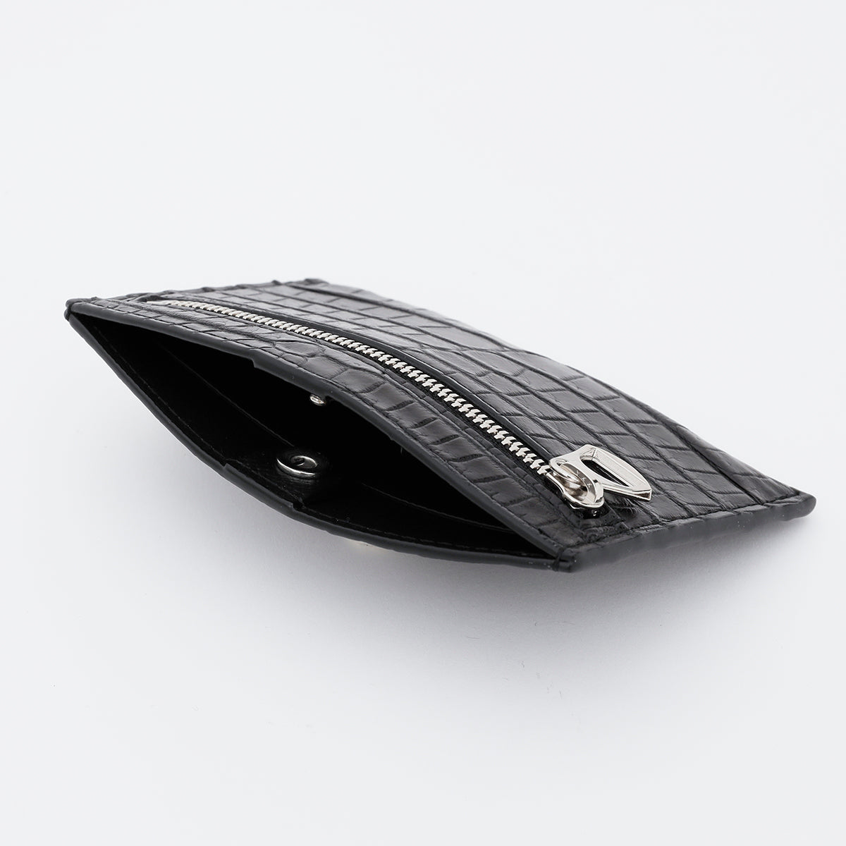 CRISTY SMART CARD WLT / POROSUS CROCO｜クロコダイル 本革薄型財布 カードケース メンズ レディース｜ITTI（イッチ）公式
