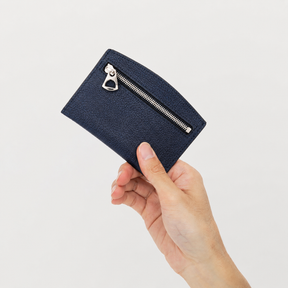 CRISTY SMART CARD WLT / AIZAN｜藍染×漆仕上げの希少革ミニ財布｜ITTI（イッチ）公式