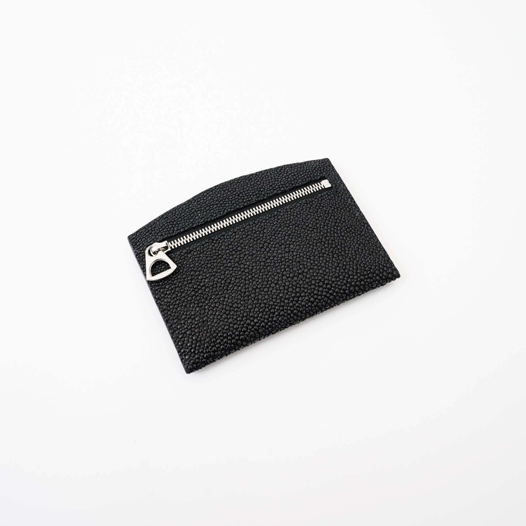 CRISTY SMART CARD WLT / KUROEI｜希少エイ革×漆 本革ミニ財布 カード8枚収納 メンズ レディース ギフト｜ITTI（イッチ）公式