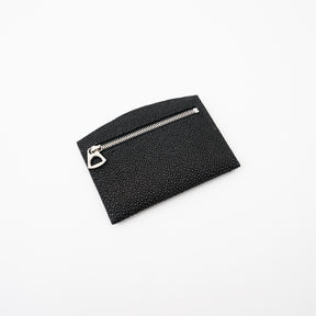CRISTY SMART CARD WLT / KUROEI｜希少エイ革×漆 本革ミニ財布 カード8枚収納 メンズ レディース ギフト｜ITTI（イッチ）公式