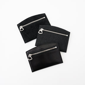 CRISTY SMART CARD WLT / ELEPHANT｜ワシントン条約規制 希少エレファントレザー使用 本革ミニ財布 メンズ レディース ギフト｜ITTI（イッチ）公式
