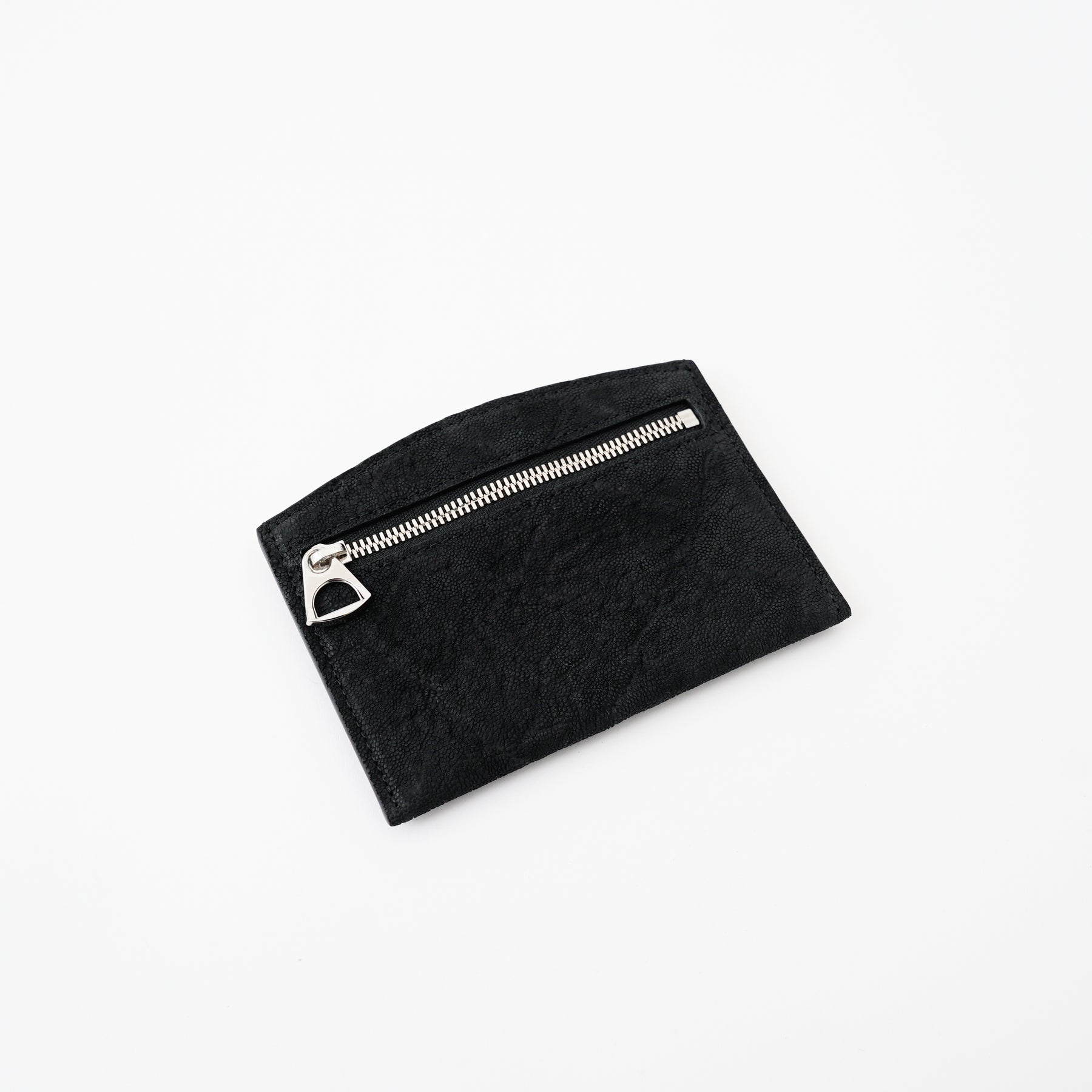 CRISTY SMART CARD WLT / ELEPHANT｜ワシントン条約規制 希少エレファントレザー使用 本革ミニ財布 メンズ レディース ギフト｜ITTI（イッチ）公式