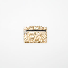 ITTI (イッチ) | CRISTY SMART CARD WLT / GOLD MOLURUS（クリスティスマートカードウォレット / ゴールドモラレス）｜パイソン 蛇革 レザー ミニ財布 メンズ レディース｜ITTI（イッチ）公式