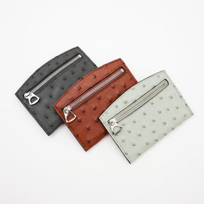 CRISTY SMART CARD WLT/OSTRICH