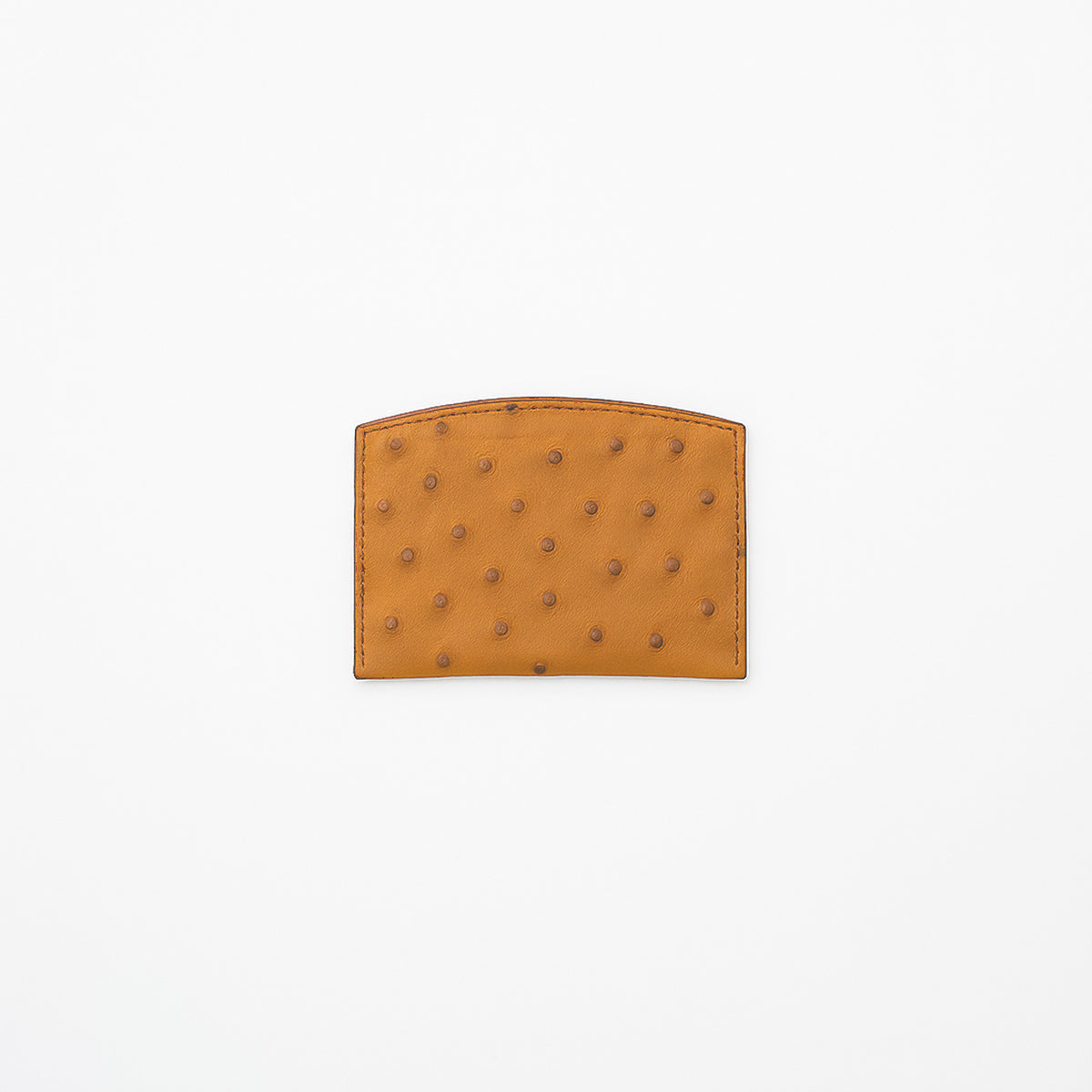 CRISTY SMART CARD WLT / OSTRICH｜クイルマークが魅力の高級