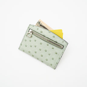 CRISTY SMART CARD WLT/OSTRICH