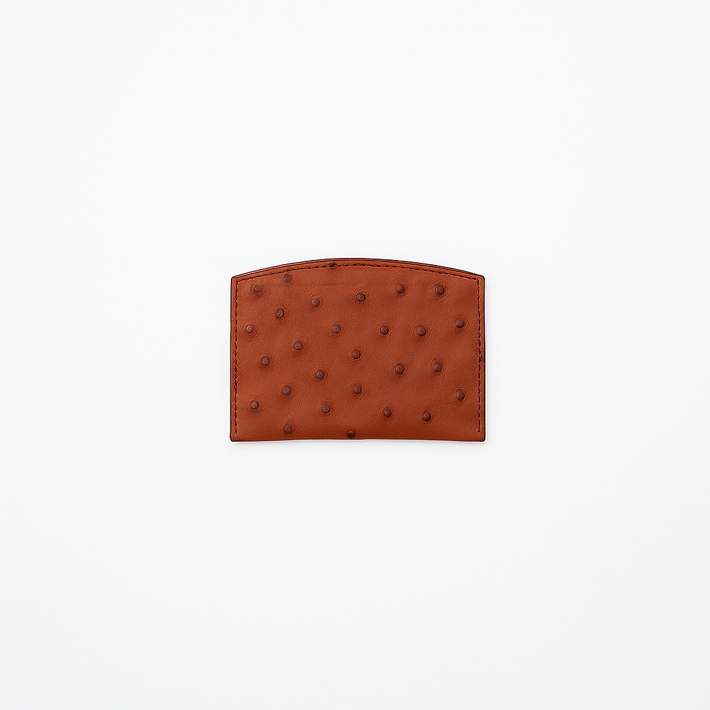 CRISTY SMART CARD WLT/OSTRICH