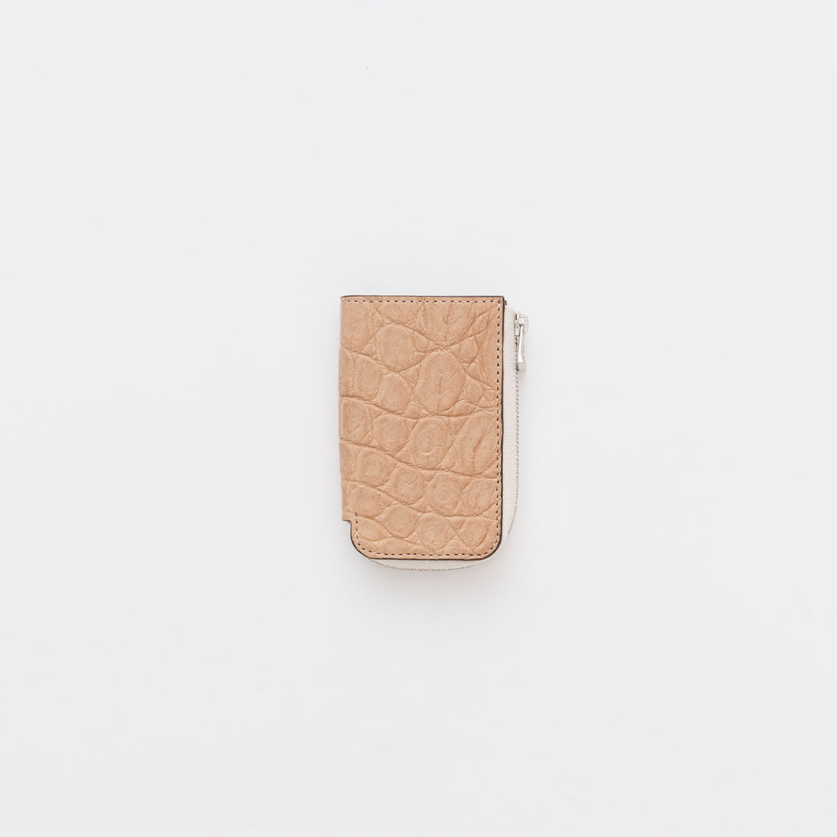 ITTIクロコダイルカードケース CRISTY KEY CARD CASE / AI CROCO｜藍染クロコダイルレザー