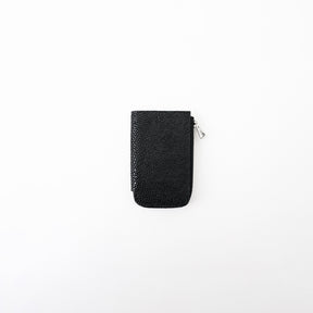 CRISTY KEY CARD CASE / KUROEI｜希少エイ革×漆 本革キーケース カードケース スマートキー対応 メンズ レディース ギフト｜ITTI（イッチ）公式