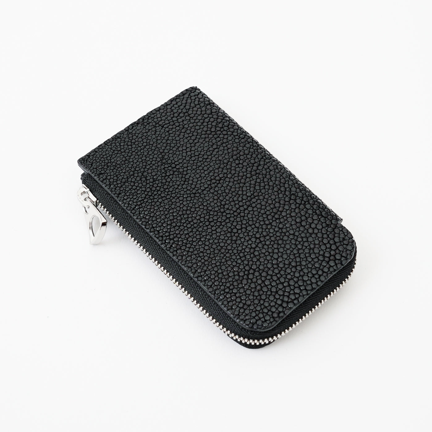 CRISTY KEY CARD CASE / KUROEI｜希少エイ革×漆 本革キーケース カードケース スマートキー対応 メンズ レディース ギフト｜ITTI（イッチ）公式