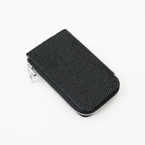 CRISTY KEY CARD CASE / KUROEI｜希少エイ革×漆 本革キーケース カードケース スマートキー対応 メンズ レディース ギフト｜ITTI（イッチ）公式
