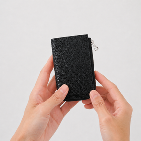 CRISTY KEY CARD CASE / KUROEI｜希少エイ革×漆 本革キーケース カードケース スマートキー対応 メンズ レディース ギフト｜ITTI（イッチ）公式