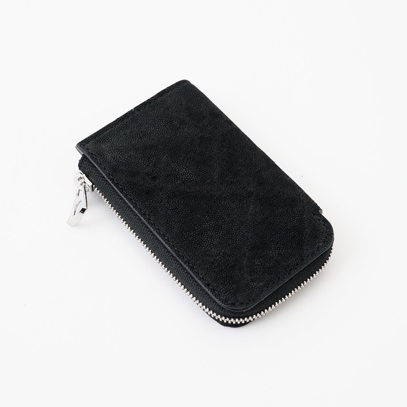 CRISTY KEY CARD CASE / ELEPHANT｜ワシントン条約規制の希少エレファントレザー 本革キーカードケース メンズ レディース ギフト｜ITTI（イッチ）公式