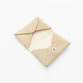 ITTI (イッチ) | HERRIE CARD CASE 40 / SHIRO(ヘリーカードケース/白鞣し)名刺入れ ホルダー サイフ 財布 さいふ ビジネス 本革 レザー ミニ ホルダー メンズ レディース