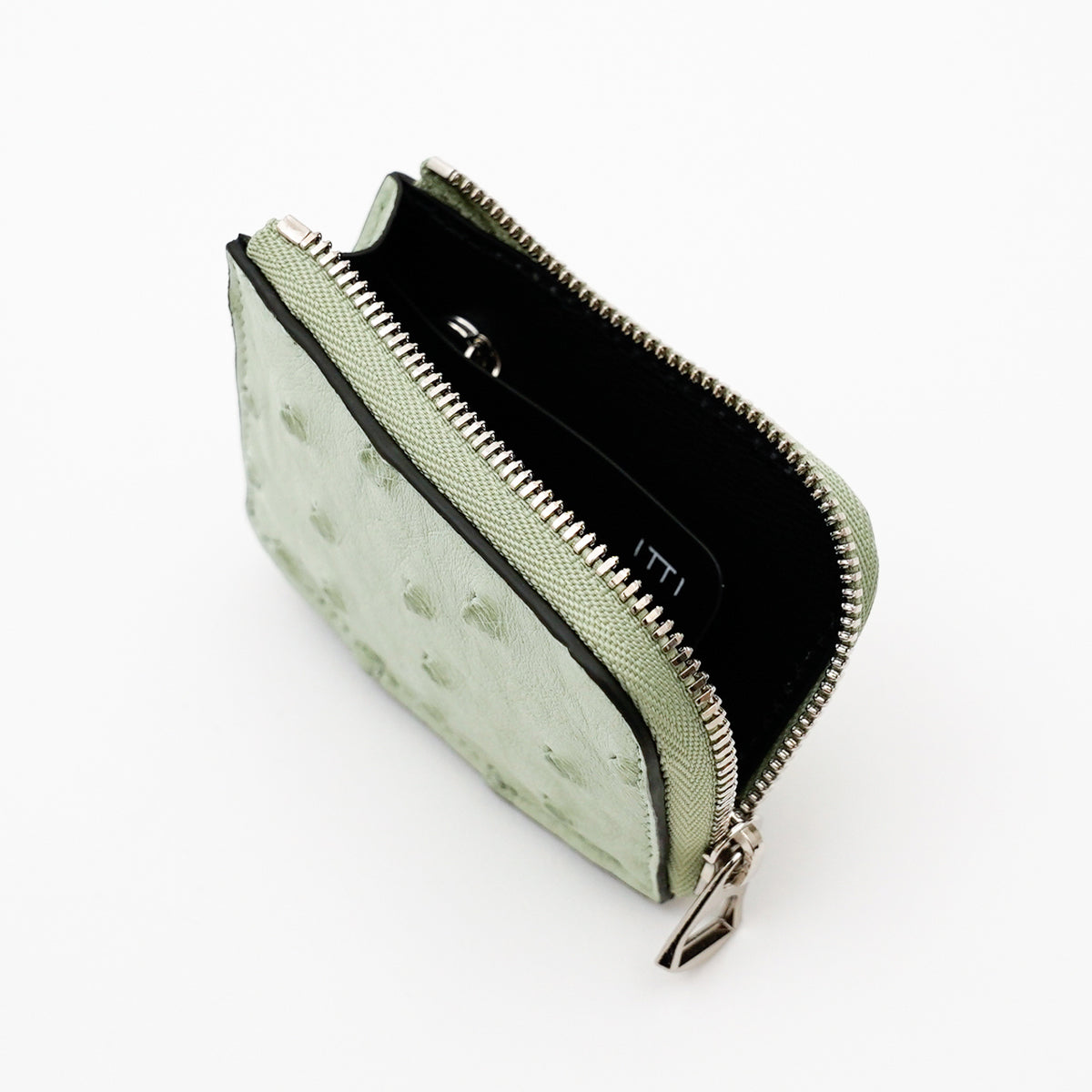 CRISTY KEY COIN CASE / OSTRICH｜キーケース 小銭入れ 本革 オーストリッチ メンズ レディース｜ITTI（イッチ）公式