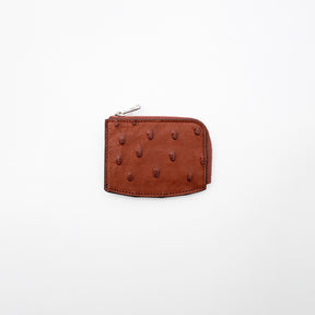 CRISTY KEY COIN CASE / OSTRICH｜キーケース 小銭入れ 本革 オーストリッチ メンズ レディース｜ITTI（イッチ）公式