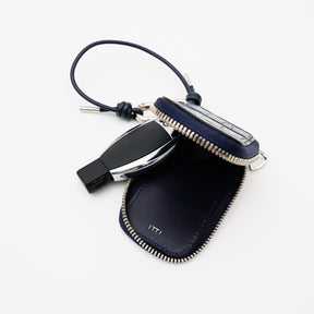 CRISTY SMART KEY CASE / AI CROCO｜藍染クロコダイル エキゾチックレザーの上質キーケース メンズ レディース｜ITTI（イッチ）公式