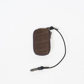CRISTY SMART KEY CASE / NUBUCK CROCO【LIMITED】｜クロコダイルレザーのキーケース メンズ レディース｜ITTI（イッチ）公式