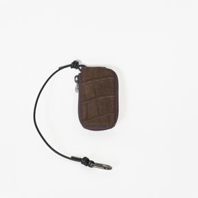 CRISTY SMART KEY CASE / NUBUCK CROCO【LIMITED】｜クロコダイルレザーのキーケース メンズ レディース｜ITTI（イッチ）公式