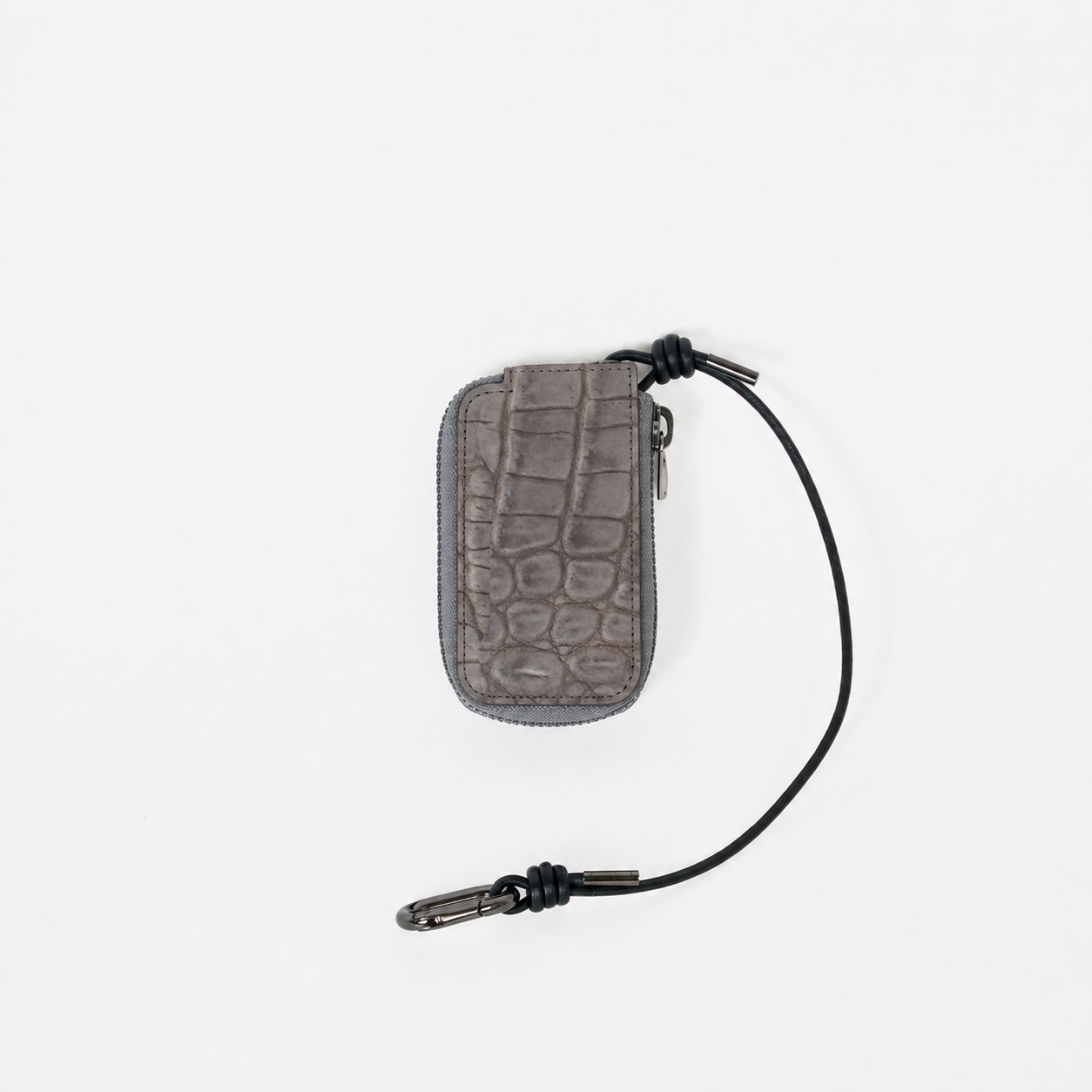 CRISTY SMART KEY CASE / NUBUCK CROCO【LIMITED】｜クロコダイルレザーのキーケース メンズ レディース｜ITTI（イッチ）公式