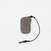 CRISTY SMART KEY CASE / NUBUCK CROCO【LIMITED】｜クロコダイルレザーのキーケース メンズ レディース｜ITTI（イッチ）公式