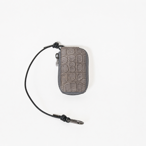 CRISTY SMART KEY CASE / NUBUCK CROCO【LIMITED】｜クロコダイルレザーのキーケース メンズ レディース｜ITTI（イッチ）公式