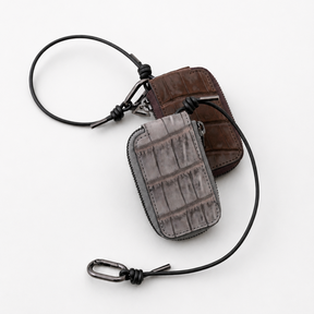 CRISTY SMART KEY CASE / NUBUCK CROCO【LIMITED】｜クロコダイルレザーのキーケース メンズ レディース｜ITTI（イッチ）公式